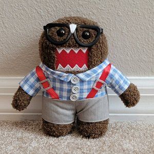 Domo Plush Nerd with Suspenders 6 inch